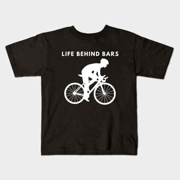 Life Behind Bars Kids T-Shirt by MtWoodson